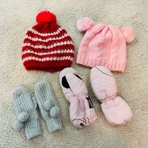 Hat and mitten sets